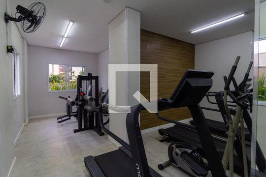 Área comum - Academia de apartamento para alugar com 2 quartos, 60m² em Vila Anastácio, São Paulo