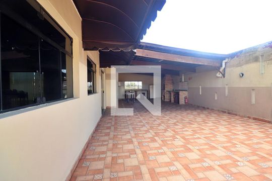 Área comum - Churrasqueira de apartamento à venda com 3 quartos, 80m² em Parque das Nações, Santo André