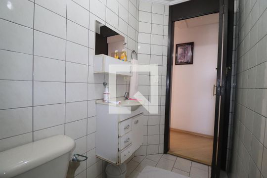 Banheiro 1 de apartamento à venda com 3 quartos, 80m² em Parque das Nações, Santo André