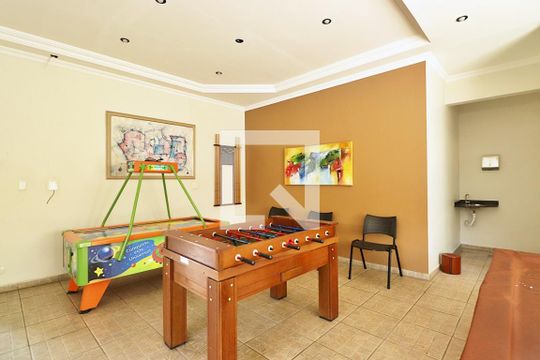 Área comum - Salão de jogos de apartamento à venda com 3 quartos, 80m² em Parque das Nações, Santo André