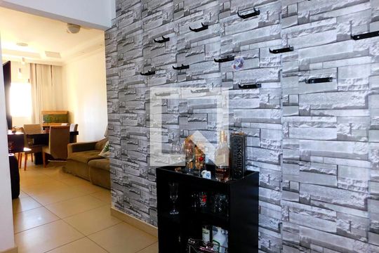 Sala de casa para alugar com 3 quartos, 80m² em João Aranha, Paulínia