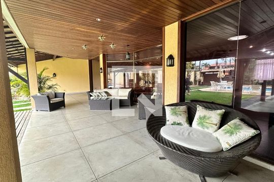 Área gourmet de casa de condomínio à venda com 4 quartos, 600m² em Recreio dos Bandeirantes, Rio de Janeiro
