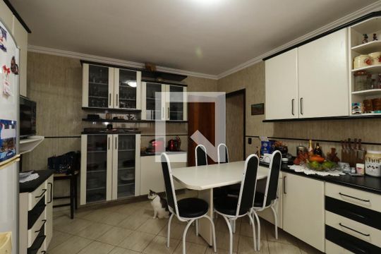 Cozinha de casa à venda com 3 quartos, 195m² em Jardim, Santo André
