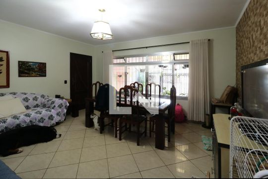 Sala de casa para alugar com 3 quartos, 195m² em Jardim, Santo André
