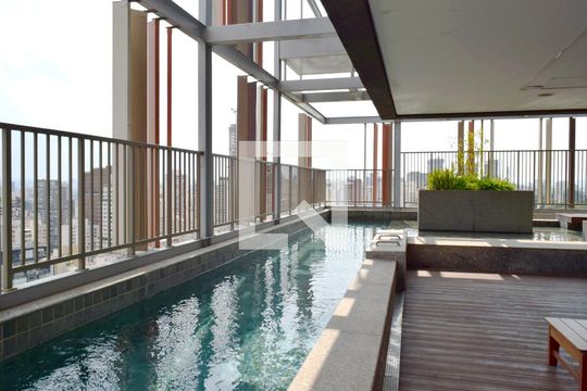 Área comum - Piscina de kitnet/studio à venda com 1 quarto, 25m² em Cerqueira César, São Paulo