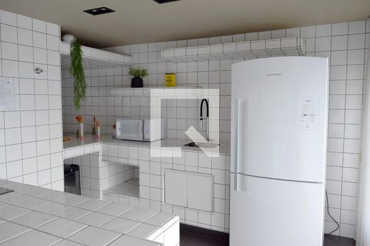 Área comum - Lounge de kitnet/studio à venda com 1 quarto, 25m² em Cerqueira César, São Paulo