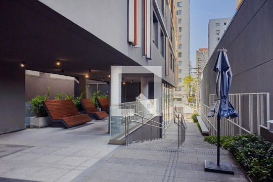 Área comum de kitnet/studio à venda com 1 quarto, 24m² em Cerqueira César, São Paulo