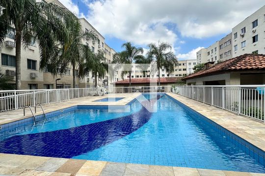 Área comum - Piscina de apartamento para alugar com 2 quartos, 45m² em Vargem Pequena, Rio de Janeiro
