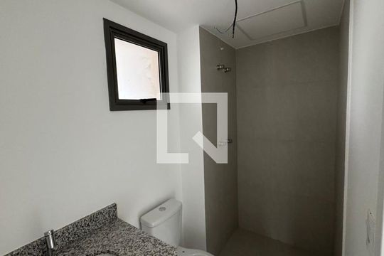 Banheiro de apartamento para alugar com 1 quarto, 39m² em Vila Nova Conceição, São Paulo