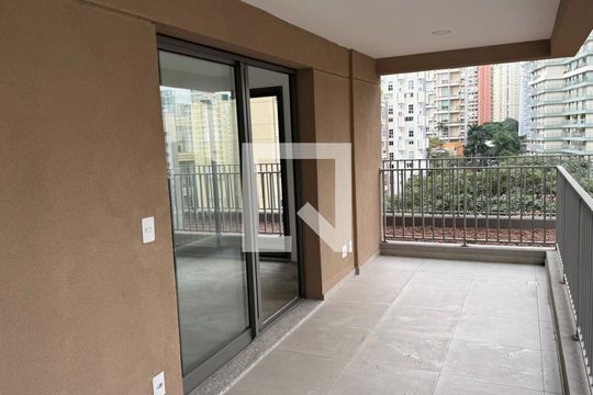 Varanda de apartamento para alugar com 1 quarto, 39m² em Vila Nova Conceição, São Paulo