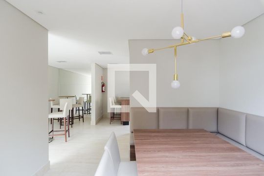 Área comum - Salão de festas de apartamento à venda com 2 quartos, 55m² em Baeta Neves, São Bernardo do Campo