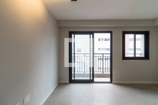 Sala de apartamento para alugar com 1 quarto, 24m² em Perdizes, São Paulo
