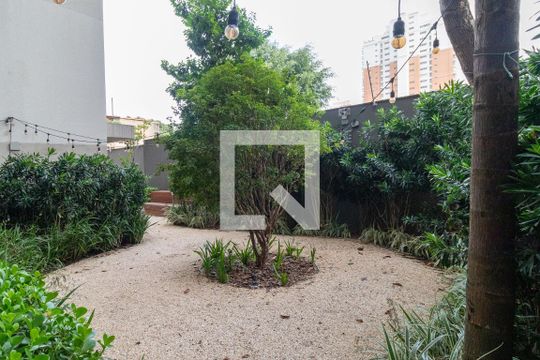 Área comum - Área verde de apartamento para alugar com 1 quarto, 24m² em Perdizes, São Paulo