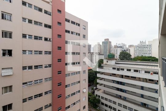 Vista da Varanda de apartamento para alugar com 1 quarto, 24m² em Perdizes, São Paulo
