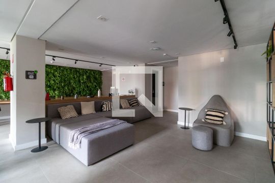 Área comum - Home Office de apartamento à venda com 1 quarto, 24m² em Perdizes, São Paulo