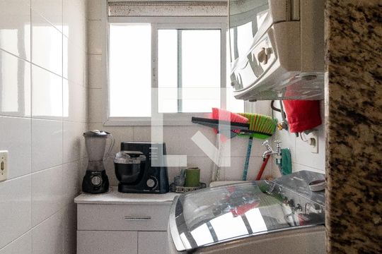 Área de Serviço de apartamento à venda com 2 quartos, 48m² em Barra Funda, São Paulo