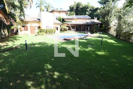 Quintal / Jardim de casa de condomínio à venda com 4 quartos, 420m² em Conjunto Habitacional Vila Santana (sousas), Campinas