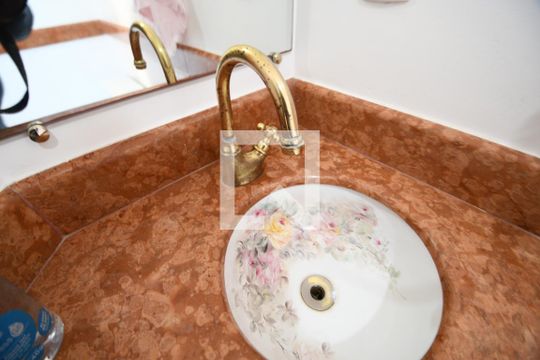 Lavabo de casa de condomínio à venda com 4 quartos, 420m² em Conjunto Habitacional Vila Santana (sousas), Campinas