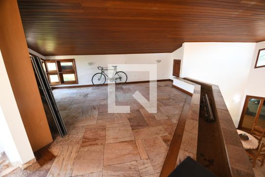 Sala - Mezanino de casa de condomínio à venda com 4 quartos, 420m² em Conjunto Habitacional Vila Santana (sousas), Campinas