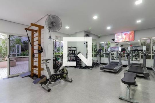 Área comum - Academia de apartamento para alugar com 1 quarto, 63m² em Vila Uberabinha, São Paulo