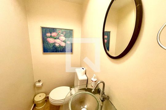 Lavabo de apartamento à venda com 3 quartos, 104m² em Alto da Lapa, São Paulo