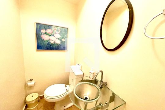 Lavabo de apartamento à venda com 3 quartos, 104m² em Alto da Lapa, São Paulo