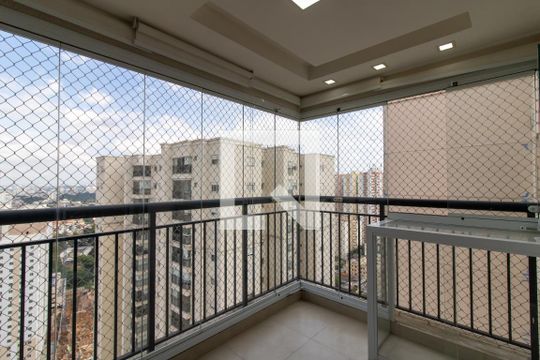 Varanda Gourmet de apartamento à venda com 2 quartos, 68m² em Jardim Flor da Montanha, Guarulhos