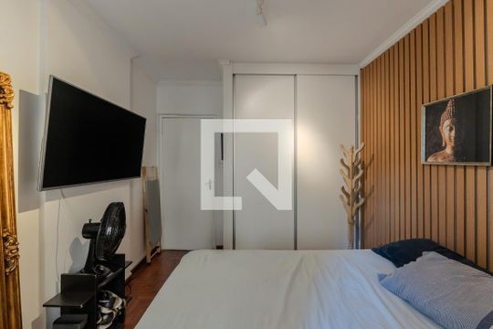 Quarto de apartamento à venda com 1 quarto, 45m² em Consolação, São Paulo