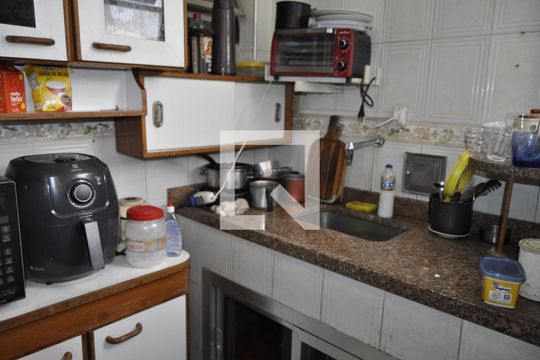 Cozinha de apartamento à venda com 2 quartos, 50m² em Abolição, Rio de Janeiro