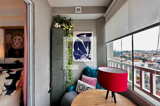 Sacada de kitnet/studio à venda com 1 quarto, 17m² em Jardim Aeroporto, São Paulo