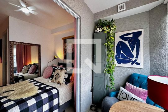 Sacada de kitnet/studio à venda com 1 quarto, 17m² em Jardim Aeroporto, São Paulo