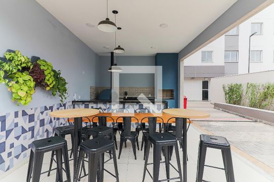 Área comum - Churrasqueira de apartamento para alugar com 2 quartos, 35m² em Jaguaré, São Paulo