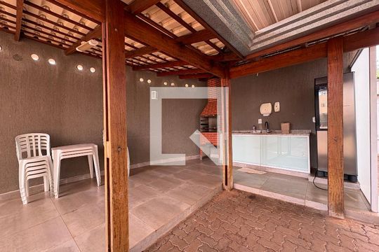Área comum - Churrasqueira de apartamento para alugar com 2 quartos, 57m² em Residencial E Comercial Palmares, Ribeirão Preto