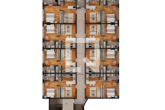 Apartamento à venda com 1 quarto, 35m² em Coração Eucarístico, Belo Horizonte