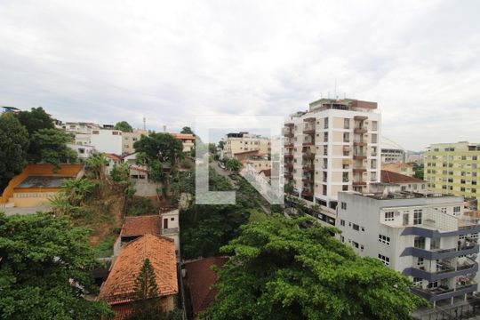 Vista da Suíte de apartamento à venda com 2 quartos, 64m² em Méier, Rio de Janeiro