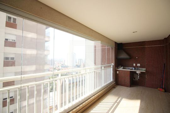 Varanda da Sala de apartamento à venda com 3 quartos, 127m² em Centro, São Bernardo do Campo