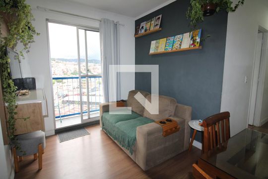 Sala de apartamento à venda com 2 quartos, 45m² em Jardim Centenario, São Paulo