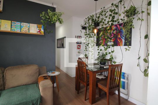Sala de apartamento à venda com 2 quartos, 45m² em Jardim Centenario, São Paulo