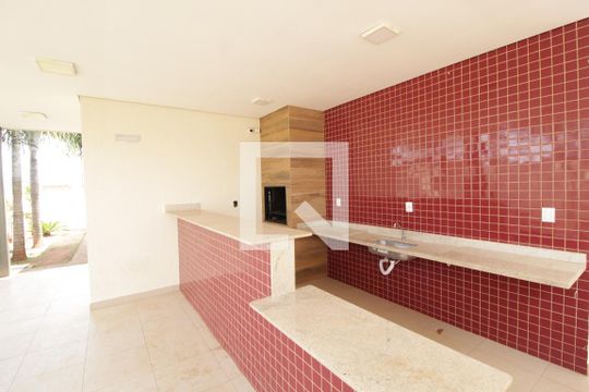 Área comum - Churrasqueira de apartamento para alugar com 2 quartos, 45m² em Shopping Park, Uberlândia