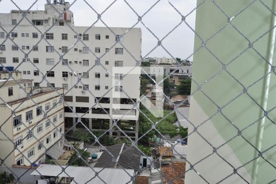Sala vista de apartamento para alugar com 2 quartos, 64m² em Engenho Novo, Rio de Janeiro