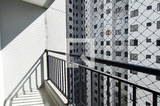 Varanda da Sala de apartamento à venda com 2 quartos, 42m² em Residencial Parque da Fazenda, Campinas