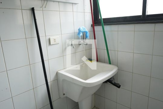 Área de Serviço de apartamento à venda com 3 quartos, 83m² em Vila Regente Feijó, São Paulo