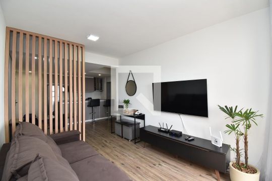 Sala de apartamento à venda com 1 quarto, 67m² em Centro, Curitiba
