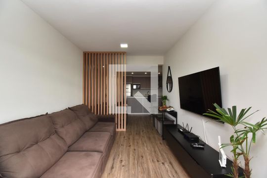 Sala de apartamento à venda com 1 quarto, 67m² em Centro, Curitiba