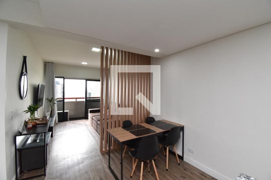Sala de Jantar de apartamento à venda com 1 quarto, 67m² em Centro, Curitiba