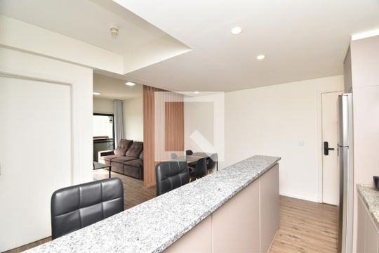 Sala de Jantar de apartamento à venda com 1 quarto, 67m² em Centro, Curitiba