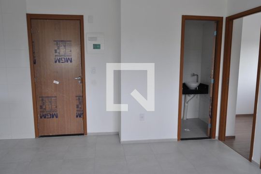 Sala/Cozinha de apartamento à venda com 2 quartos, 36m² em Del Castilho, Rio de Janeiro