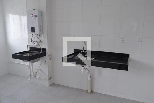 Sala/Cozinha de apartamento à venda com 2 quartos, 36m² em Del Castilho, Rio de Janeiro