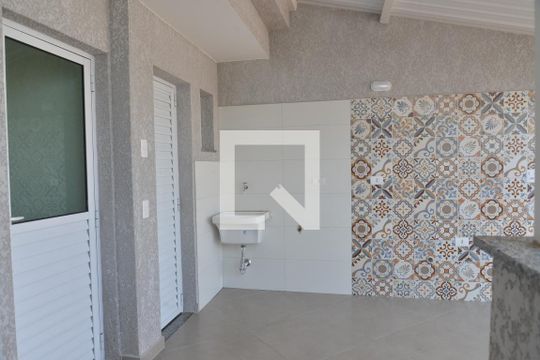 Área de Serviço de apartamento à venda com 2 quartos, 88m² em Vila Floresta, Santo André