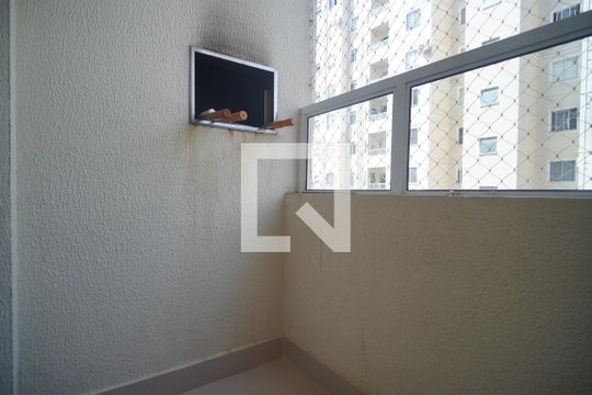 Varanda da Sala de apartamento para alugar com 2 quartos, 54m² em Vila Rosa, Novo Hamburgo